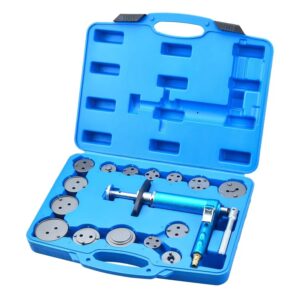 16PCS Pneumatic Brake Caliper Tool Kit Heavy Duty Air-Driven Piston Compressor for Car Light Truck