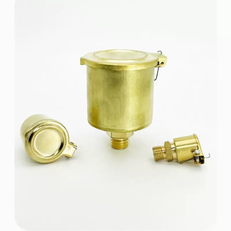 Flip-Top Brass Grease Cup - Spring-Loaded Lubrication Fitting for Machine Tools & Precision Equipment - Image 8