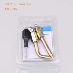 3-Piece Grease Gun Nozzle Kit | Precision Needle & Angled Lubrication Tips for Automotive, Industrial & Agricultural Use