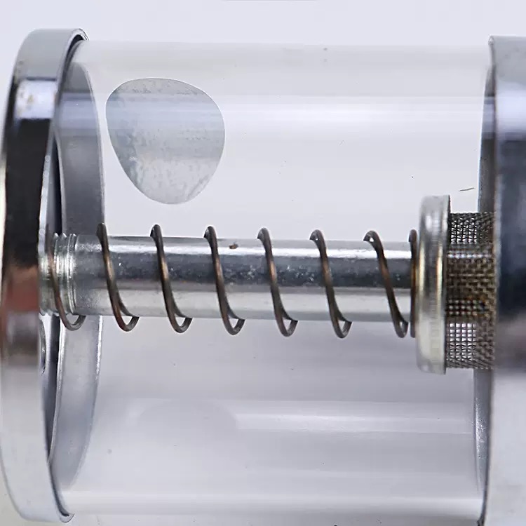 Needle Valve Grease Cup - Adjustable Lubrication Fitting with Transparent Reservoir for Industrial Machinery & CNC Equipment - Image 3