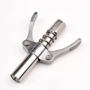 Lock On & Quick Release Grease Coupler – Universal Fit for All Zerk Fittings
