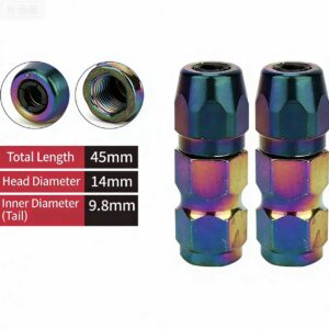 Corrosion-resistant Heavy Duty Grease Gun Coupler Universal Metric Standard Lubrication Adapter Replacement for Farm & Industrial Machinery