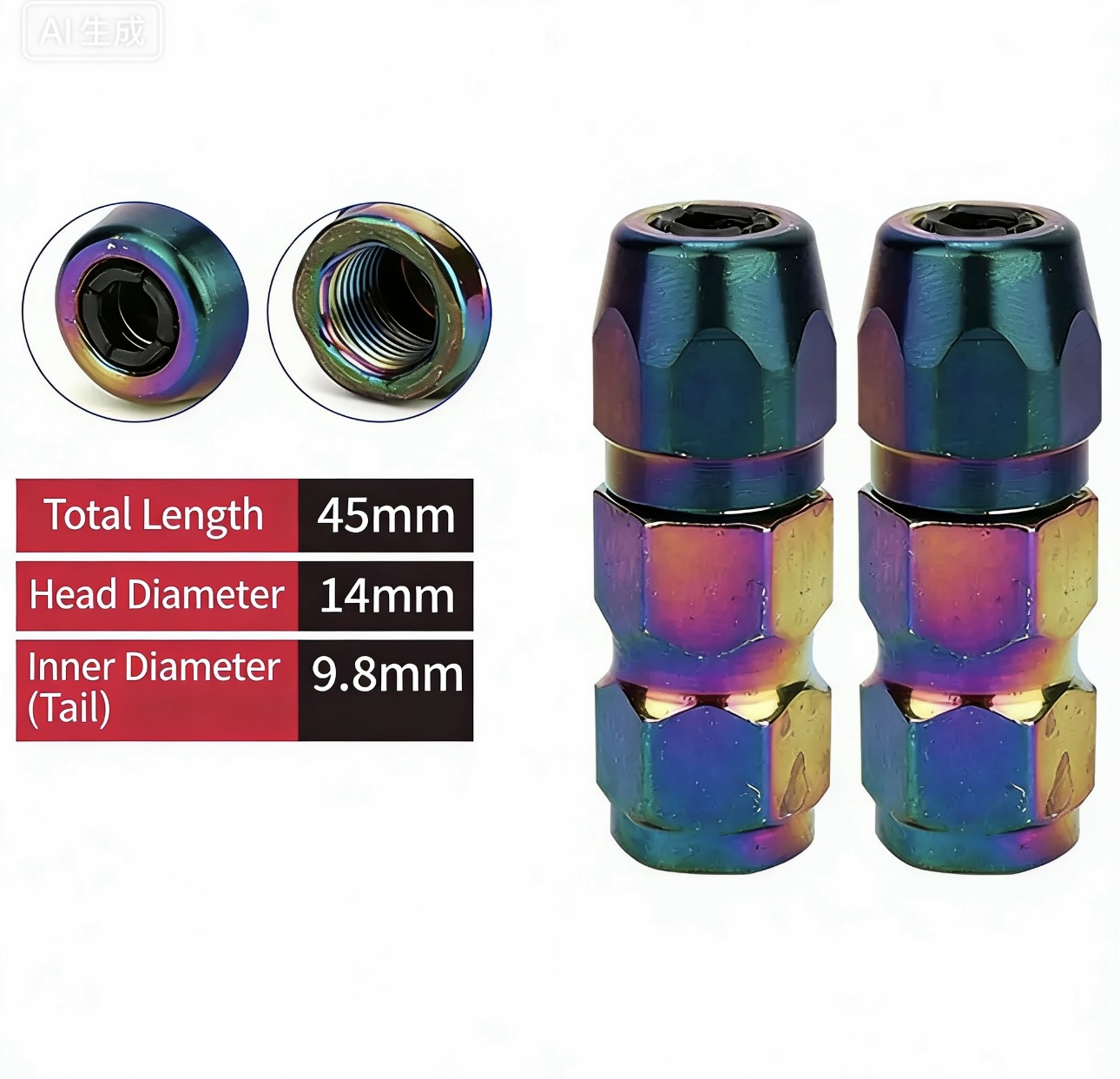 Corrosion-resistant Heavy Duty Grease Gun Coupler Universal Metric Standard Lubrication Adapter Replacement for Farm & Industrial Machinery