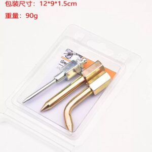 3-Piece Grease Gun Nozzle Set | Angled & Precision Needle Lubrication Tips