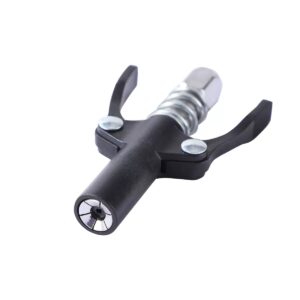 BFT-GC198 Double Handle Grease Coupler - Locking Quick Release for Zerk Fittings