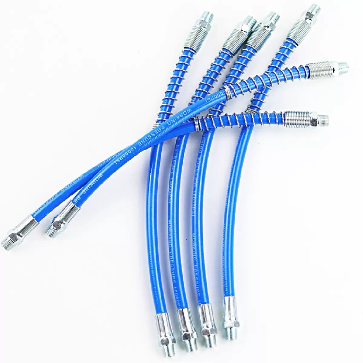 Kink-Free Leak Proof Grease Gun Hose UV Resistant Anti-Abrasion for Outdoor Harsh Working Conditions