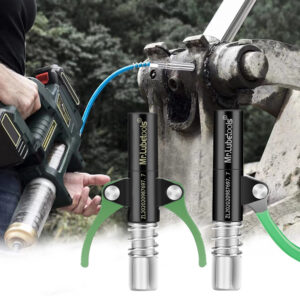 BFT-GC198 Pro Double Handle Grease Coupler - Heavy-Duty Locking for All Grease Nipples