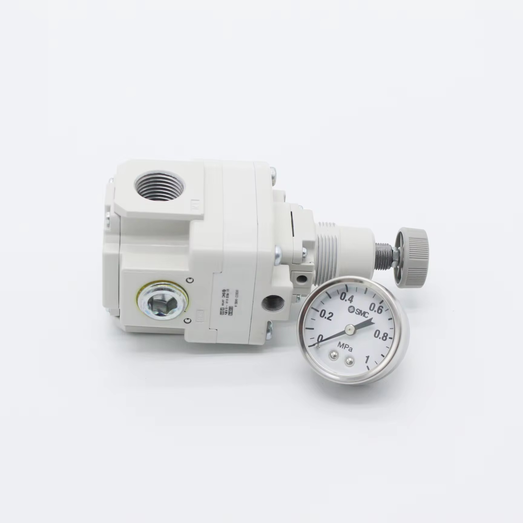 0-16Bar Precision Pneumatic Regulator with Gauge - 1/4" NPT Adjustable Air Pressure Regulator for Air Compressors & Pneumatic Tools - Image 6