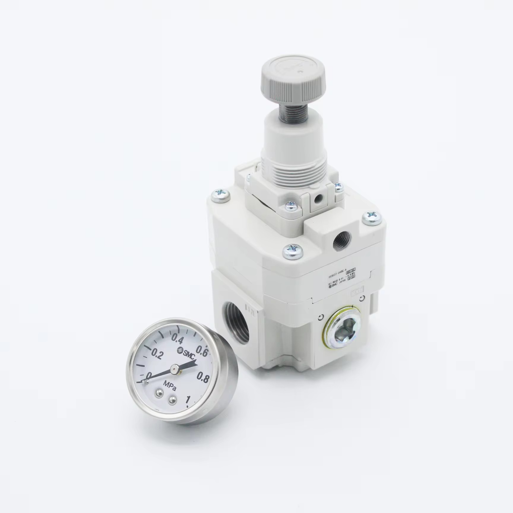 0-16Bar Precision Pneumatic Regulator with Gauge - 1/4" NPT Adjustable Air Pressure Regulator for Air Compressors & Pneumatic Tools - Image 3